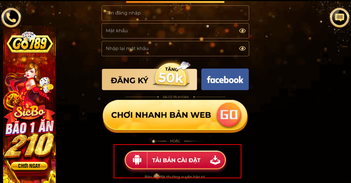 tải game SUNGO88.NET cho android